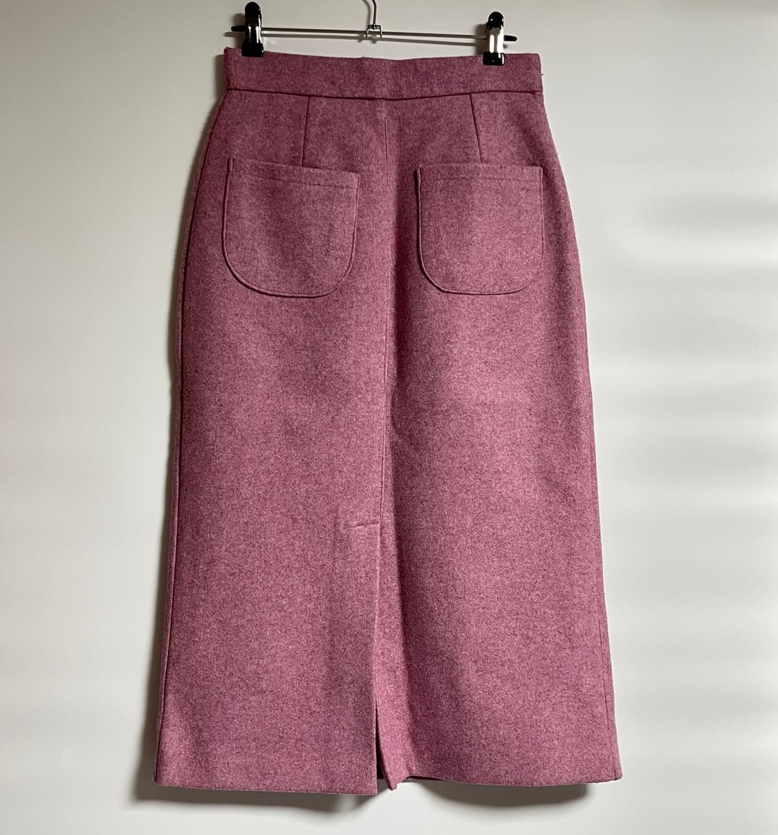 H라인 롱치마 롱스커트 핑크 27 상품이미지4