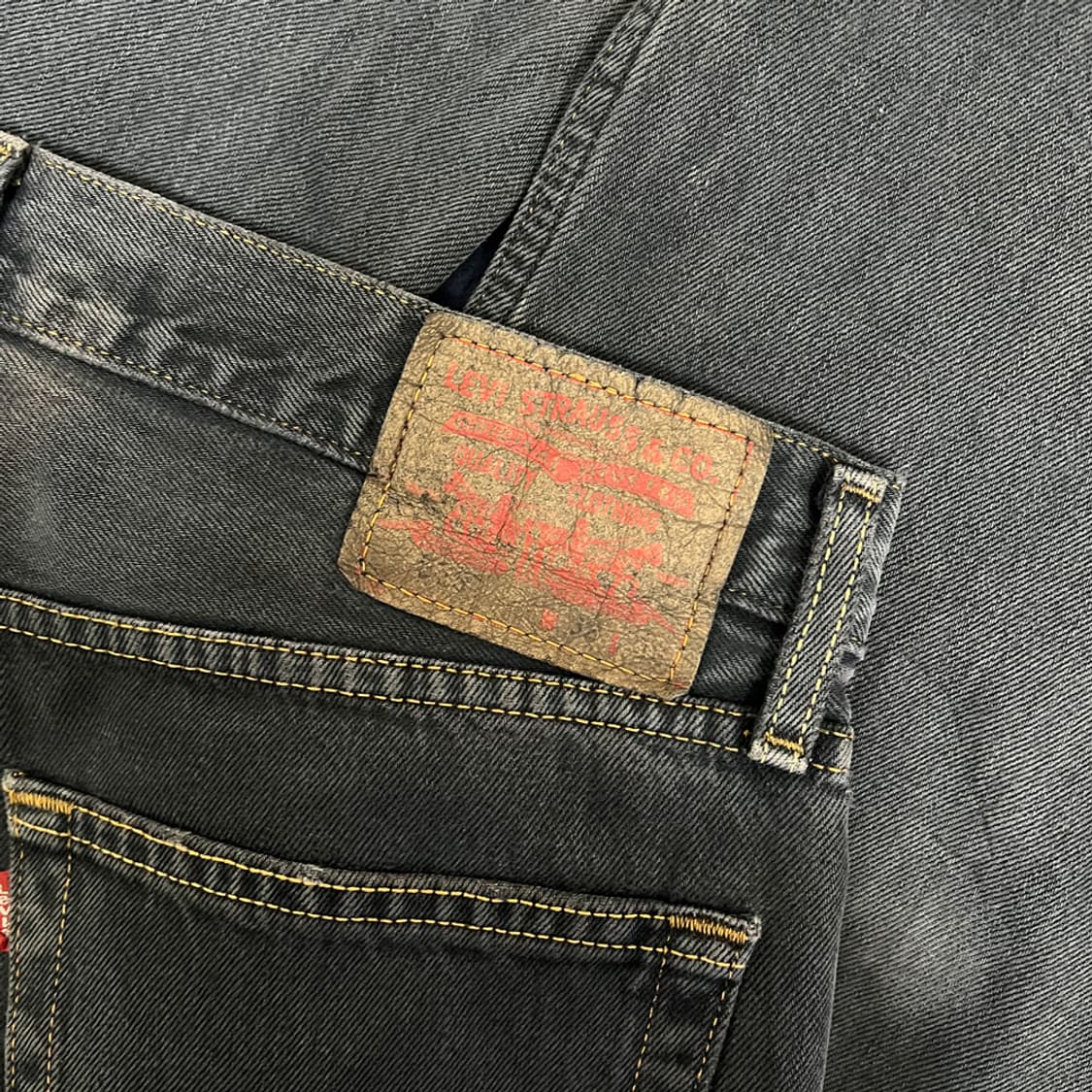 00s 리바이스 529 로우 라이즈 스트레이트 데님 팬츠 32 상품이미지4