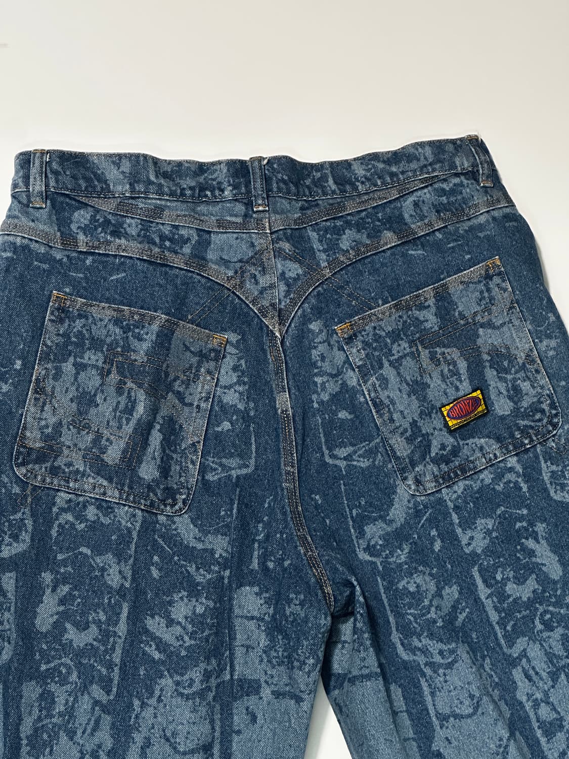 Bronz56k 타이어 트랙 데님 상품이미지3