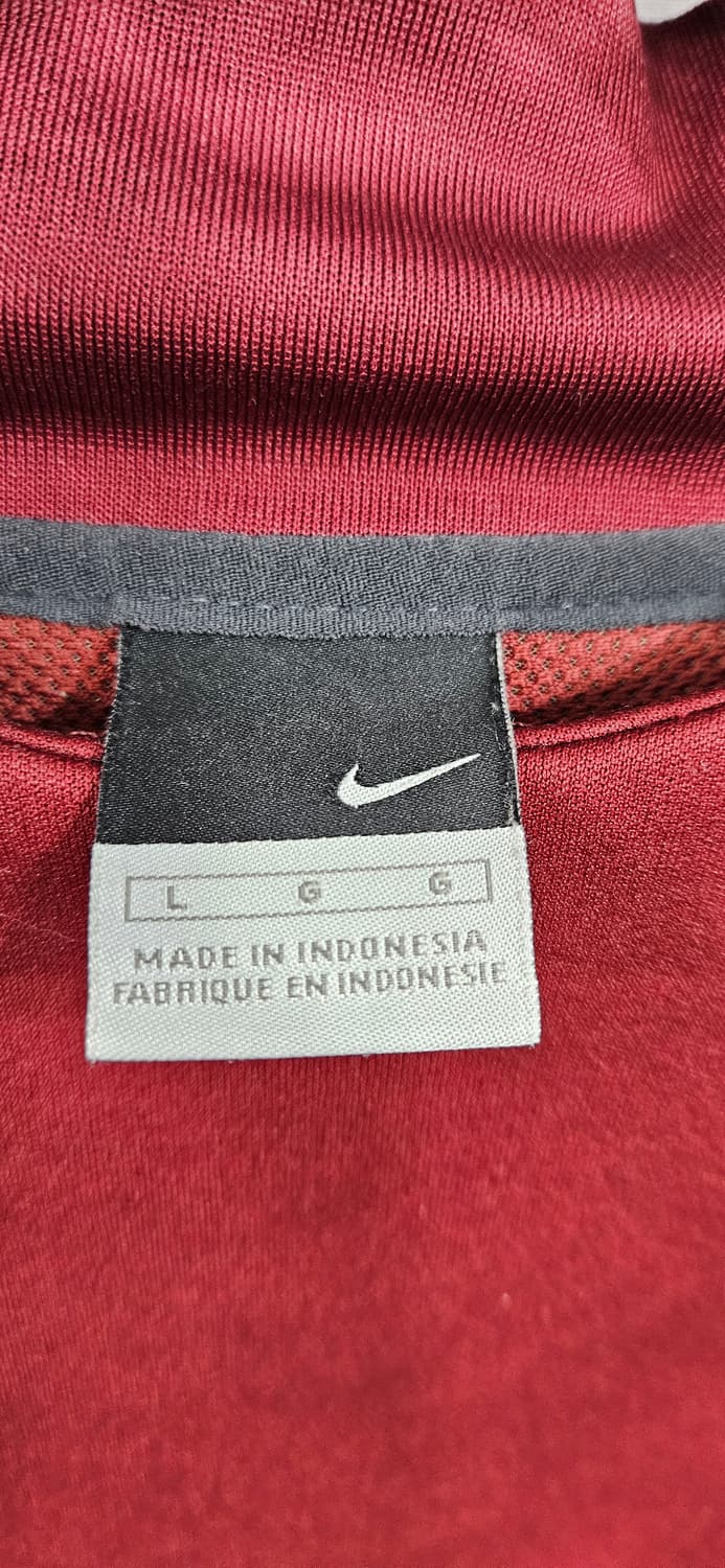 (정품 희귀)나이키 아스날 05/06 하이버리 써멀탑 버건디 L 상품이미지5