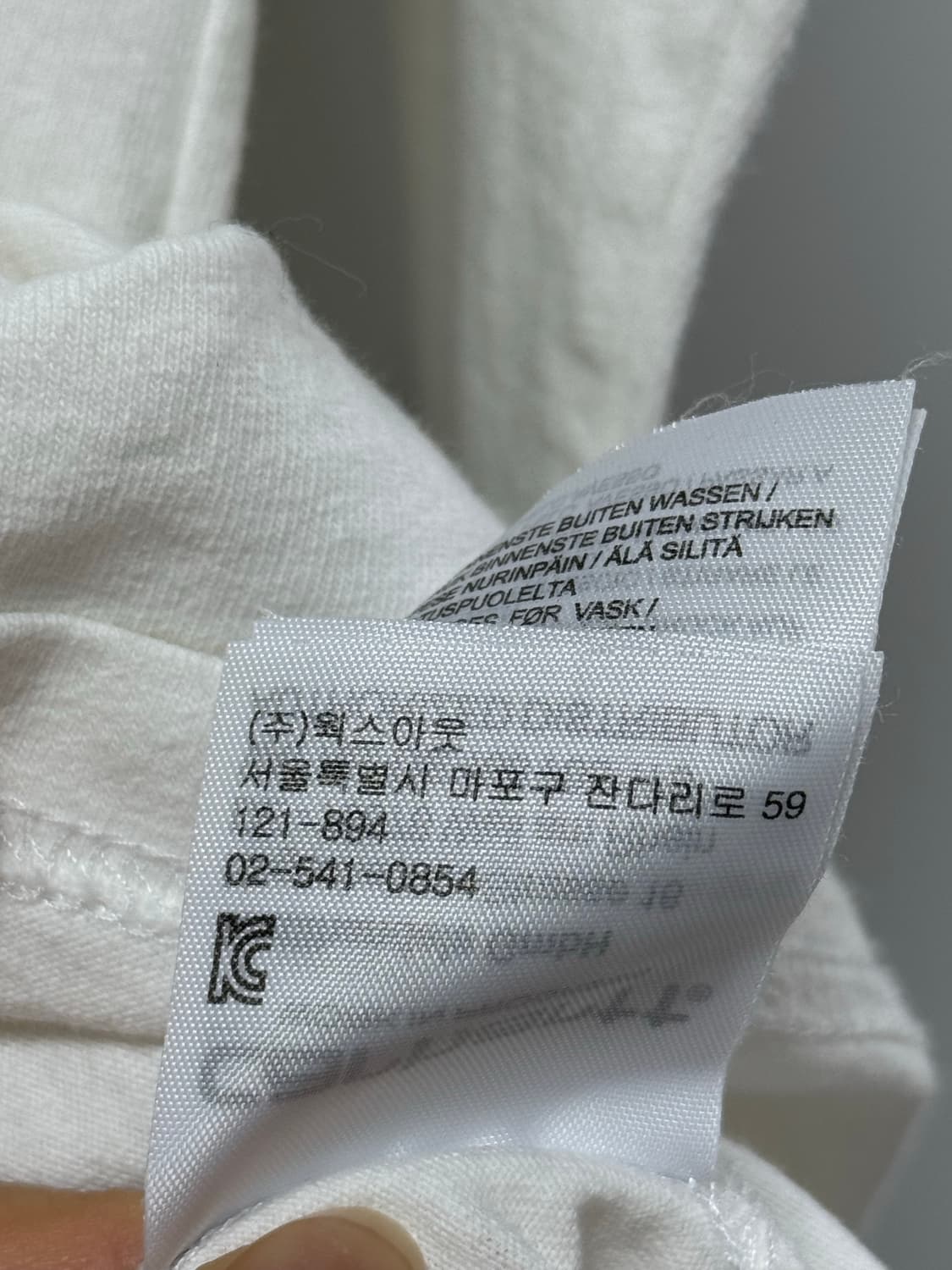 정품) 칼하트 윕 아치로고 7부 슬리브티 M 상품이미지6