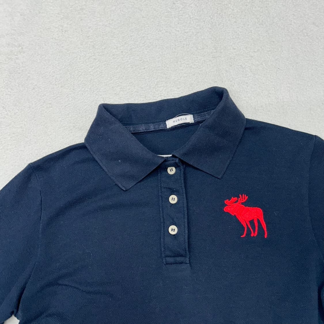 Abercrombie navy collar T-shirts 상품이미지5