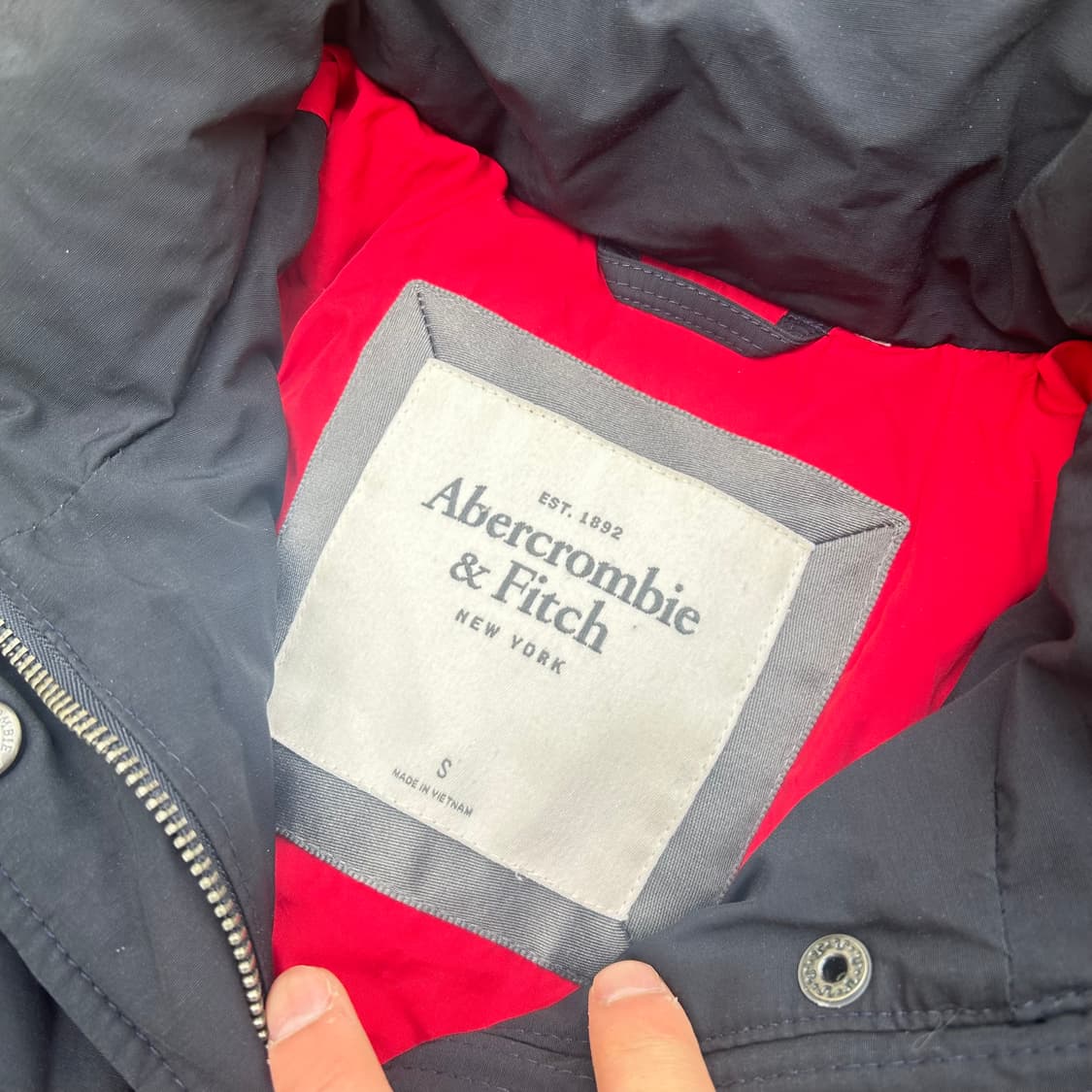 아베크롬비(Abercrombie) 울프죠 크롭 패딩 자켓 상품이미지4