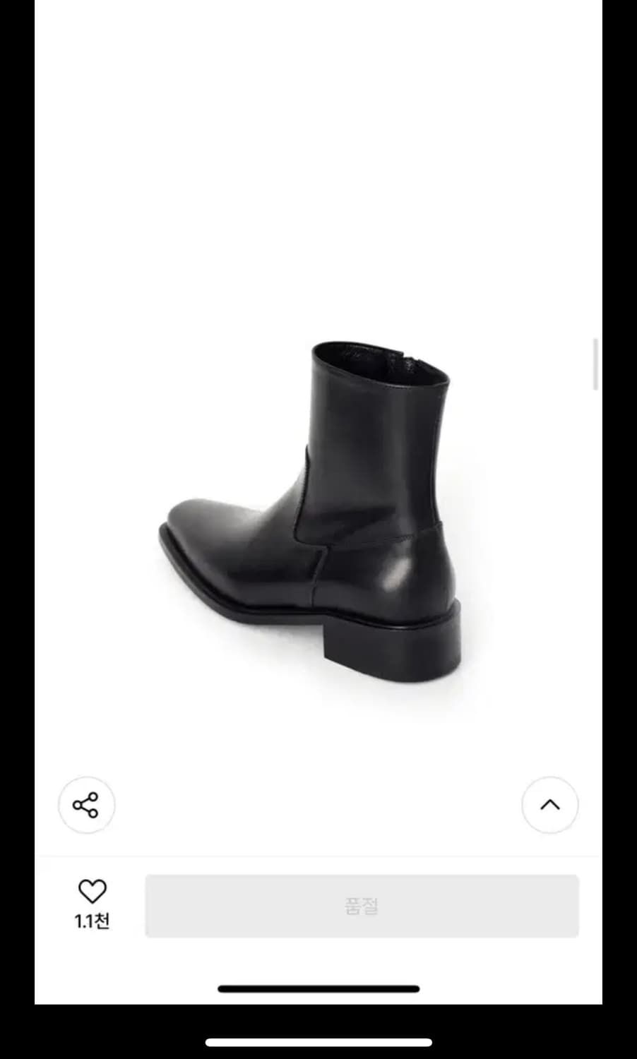 로맨틱무브 호드 웨스턴 집업부츠 2개 상품이미지2