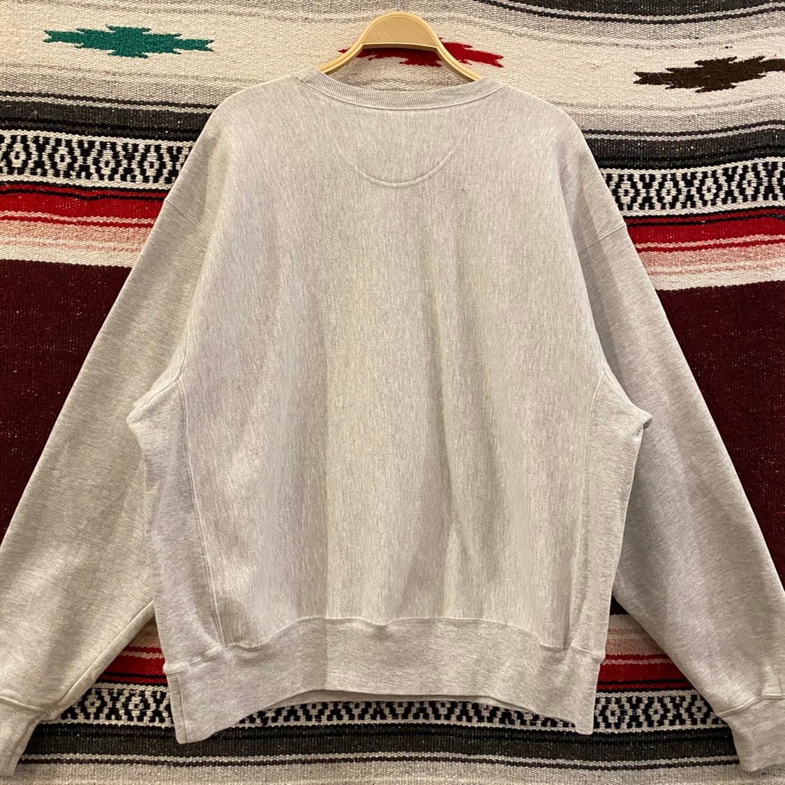 90s USA 챔피온 WOLFEBOR리버스위브 맨투맨  상품이미지8