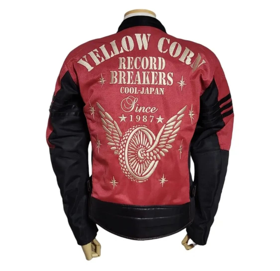 (m) 90s 옐로우콘 바이크자켓 yellowcorn 모터사이클자켓 상품이미지7