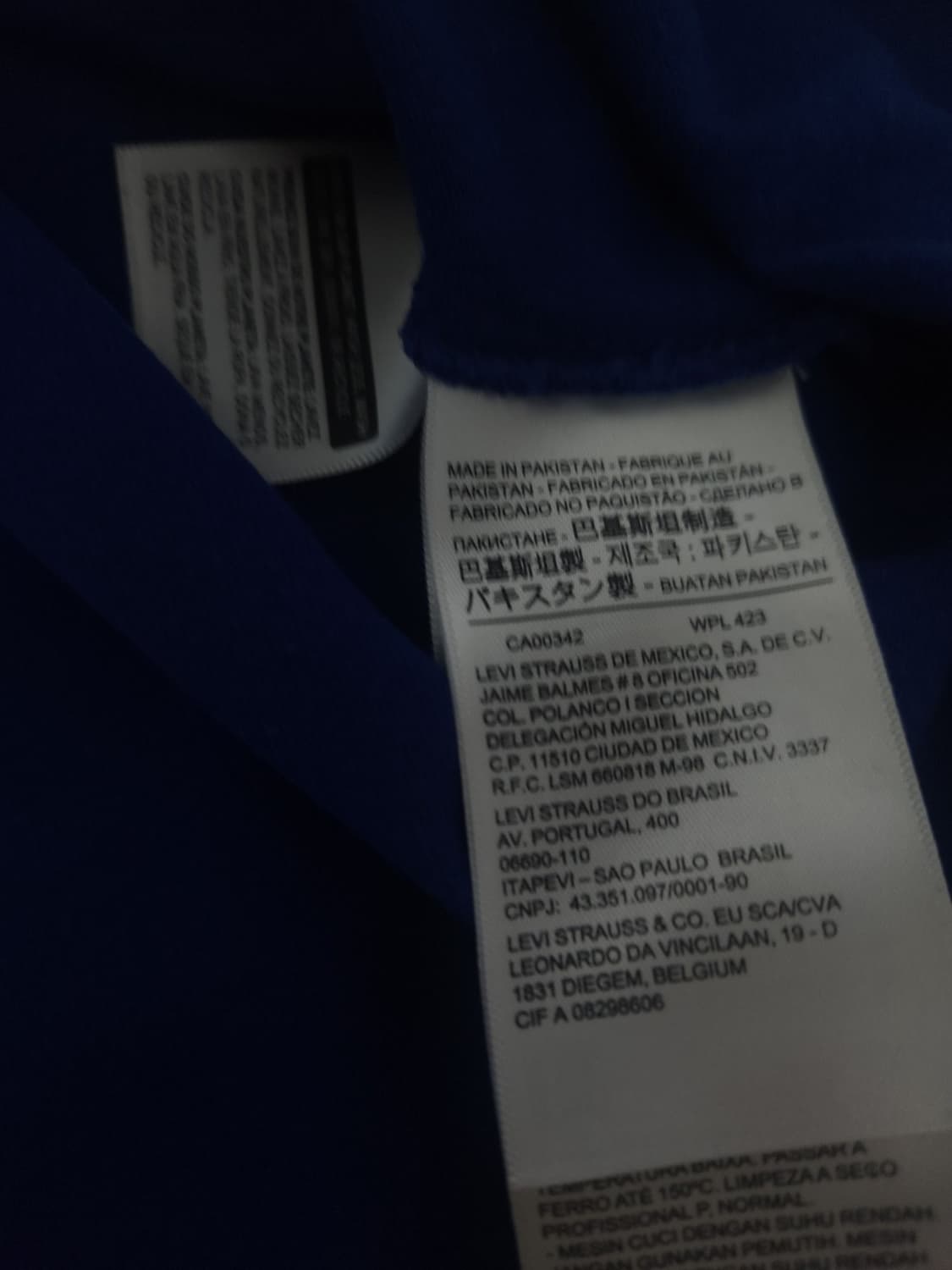 F] 리바이스 반팔 티셔츠, L 상품이미지4