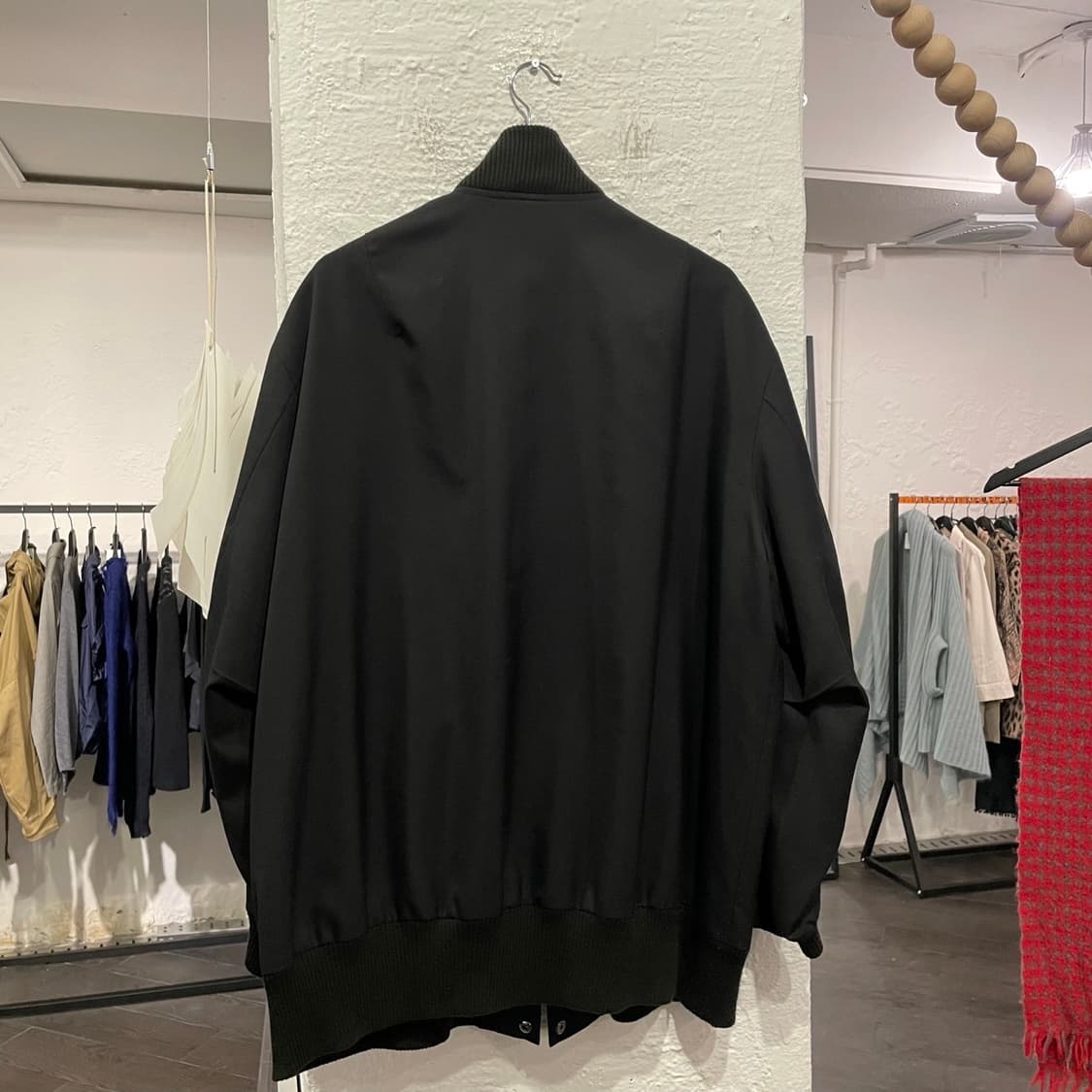 요지야마모토 오버사이즈 봄버 자켓 상품이미지3