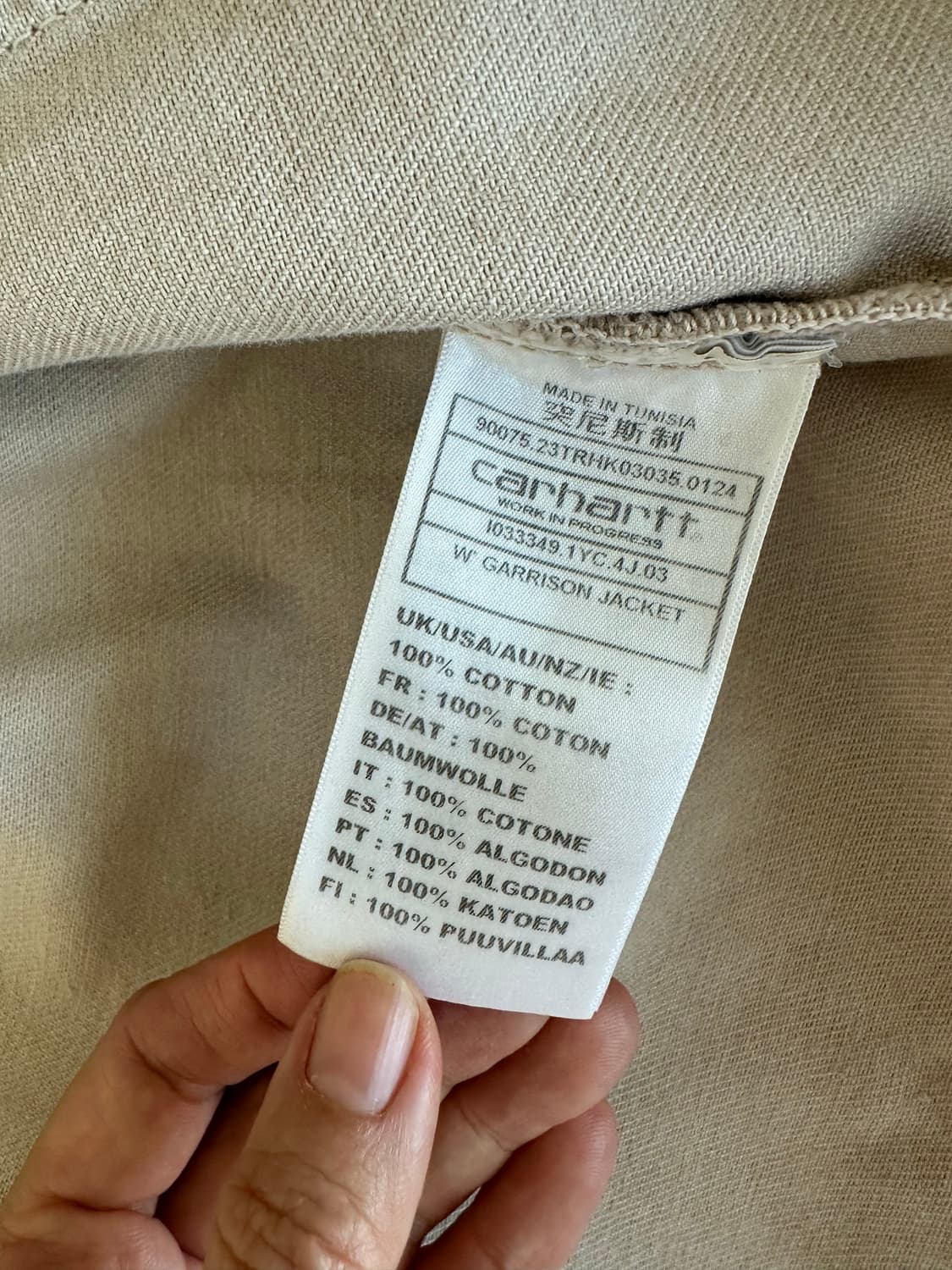 칼 하트 워크자켓 M 상품이미지7