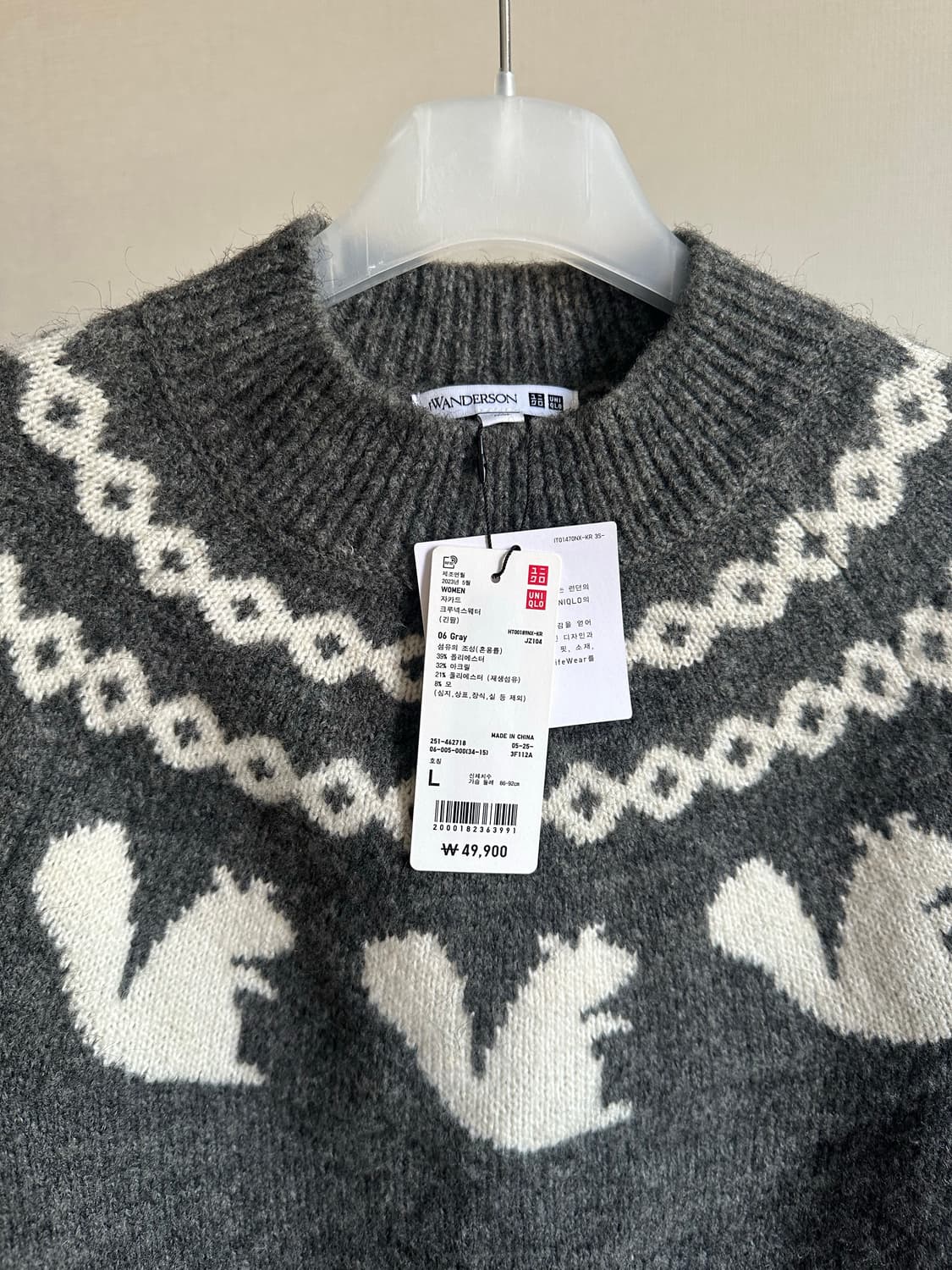 유니클로 jwanderson 상품이미지2
