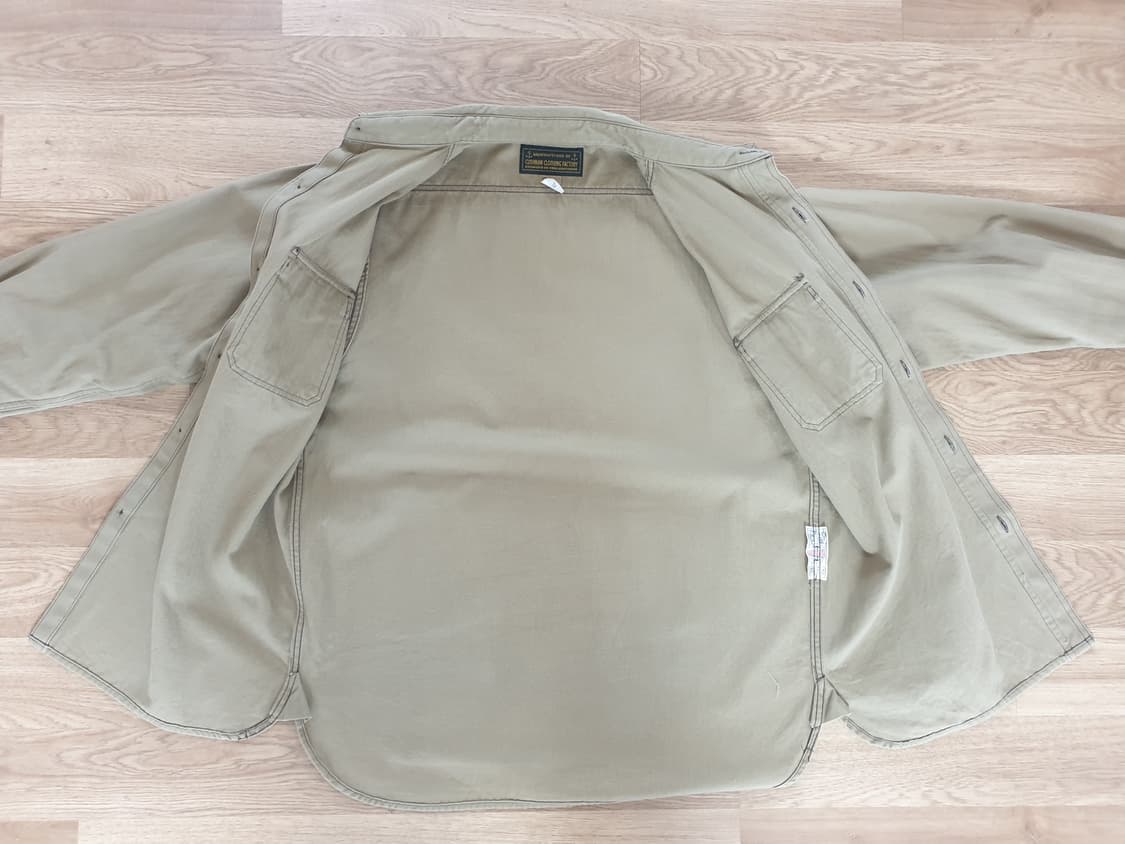 쿠쉬맨 헤링본 유틸리티 셔츠 XL사이즈 상품이미지3