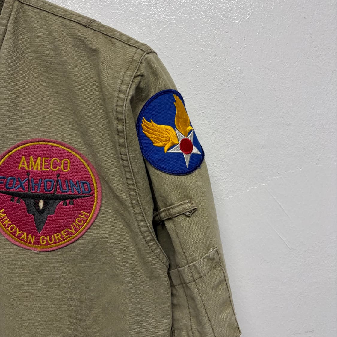 아메코 패치 집업 상품이미지5