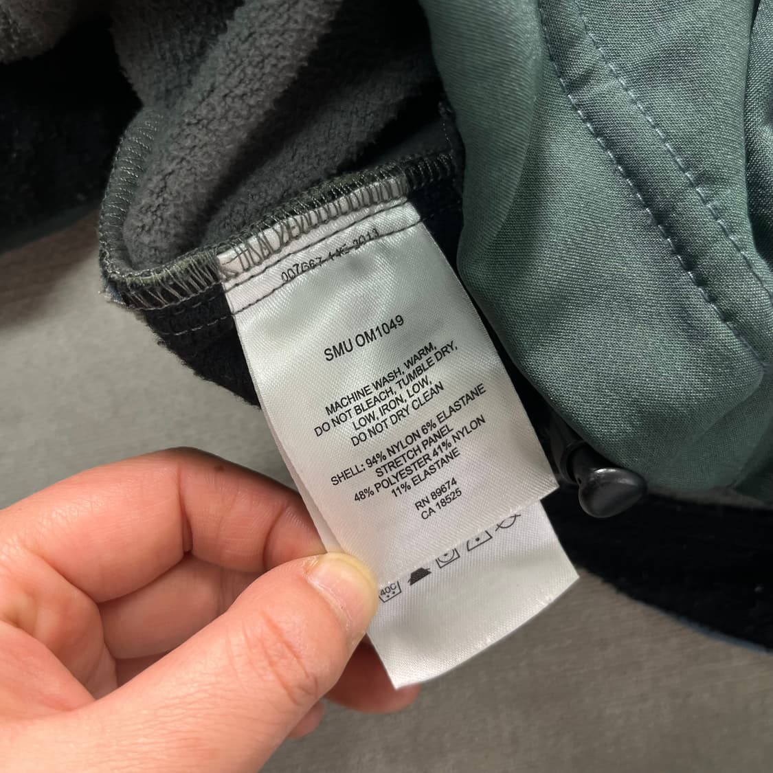 100 마운틴 하드웨어 기능성 배색 집업   상품이미지7