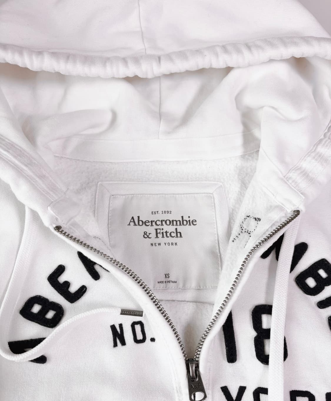 초희귀 대대장 아베크롬비 딱붙핏 후드집업 xs 상품이미지2