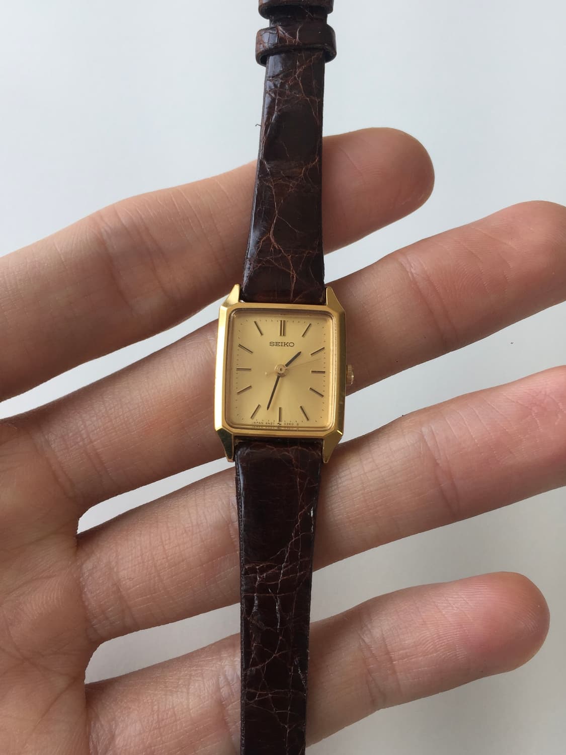 90s seiko tank gold quartz 상품이미지1