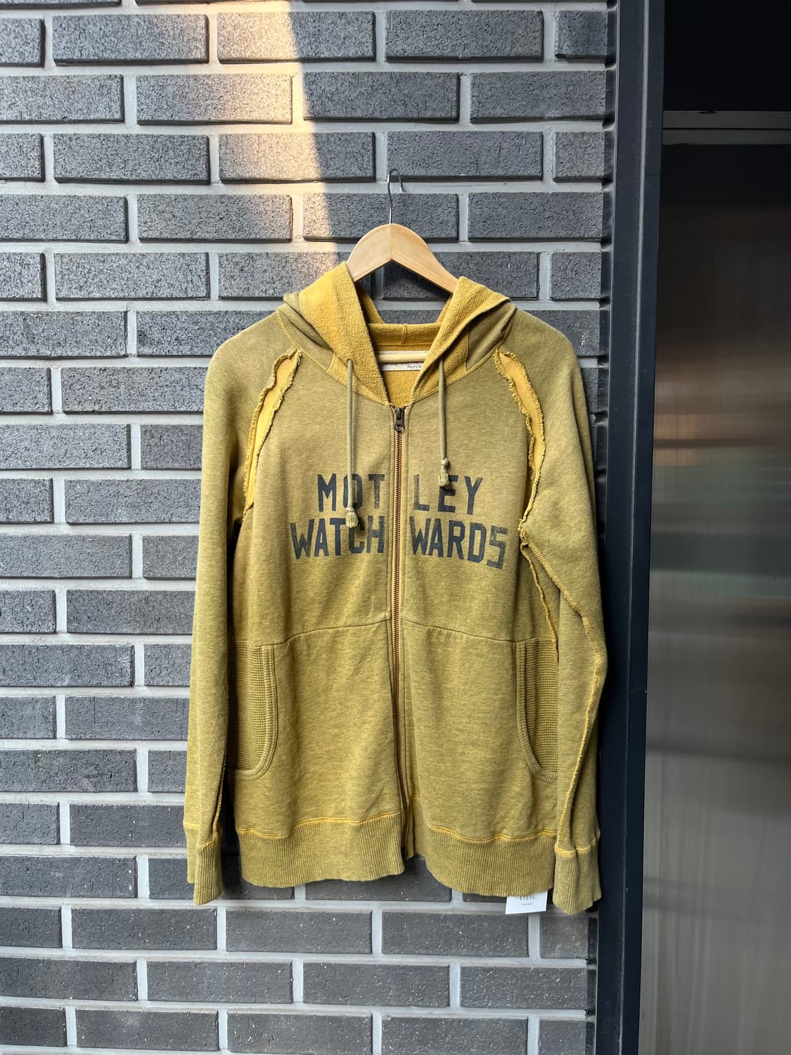 HERITAGE STONE 헤리티지스톤 데미지 후드집업 상품이미지1