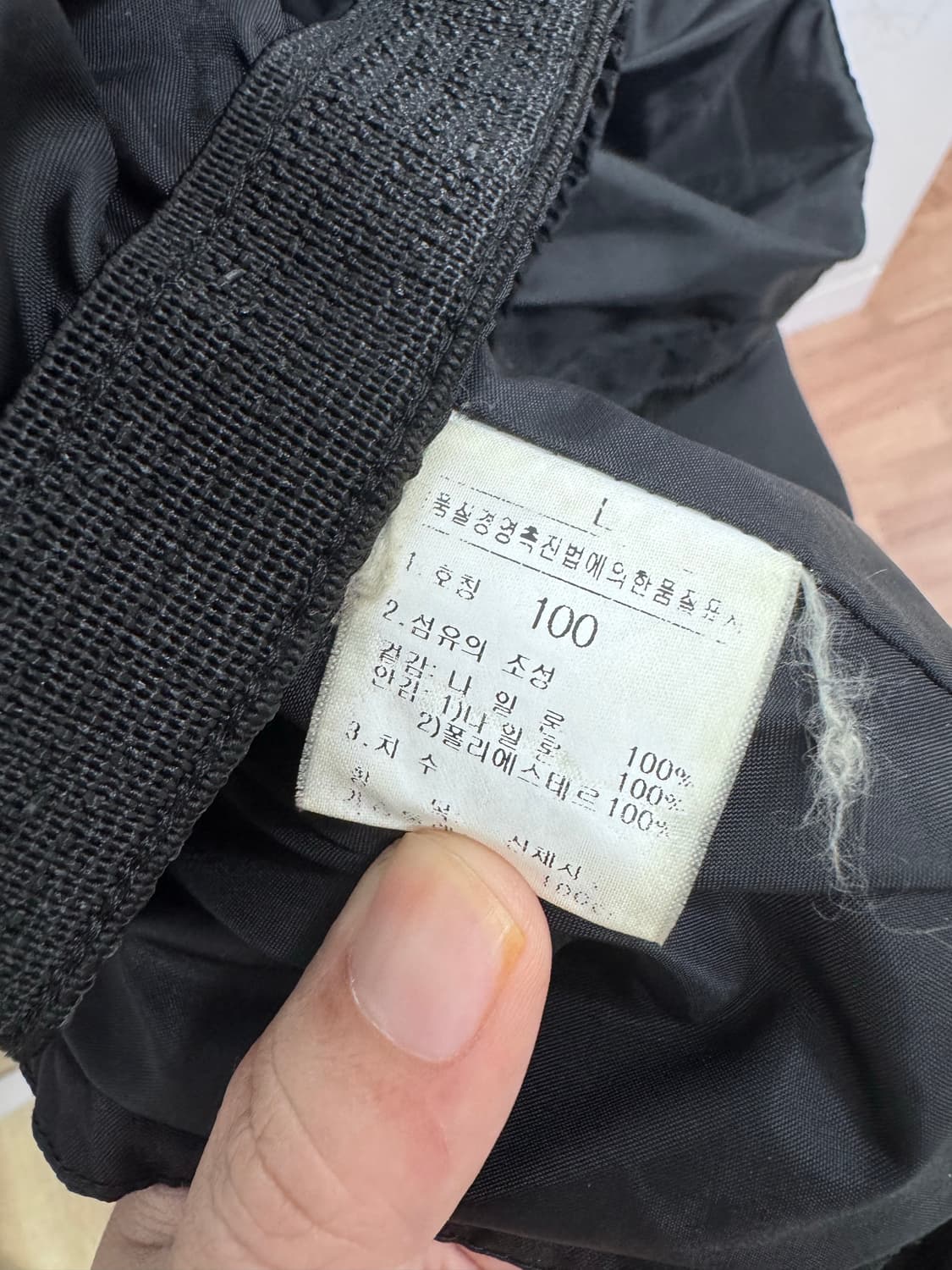 노스페이스 써밋 블랙 바람막이 자켓 (고어텍스 XCR) 상품이미지6