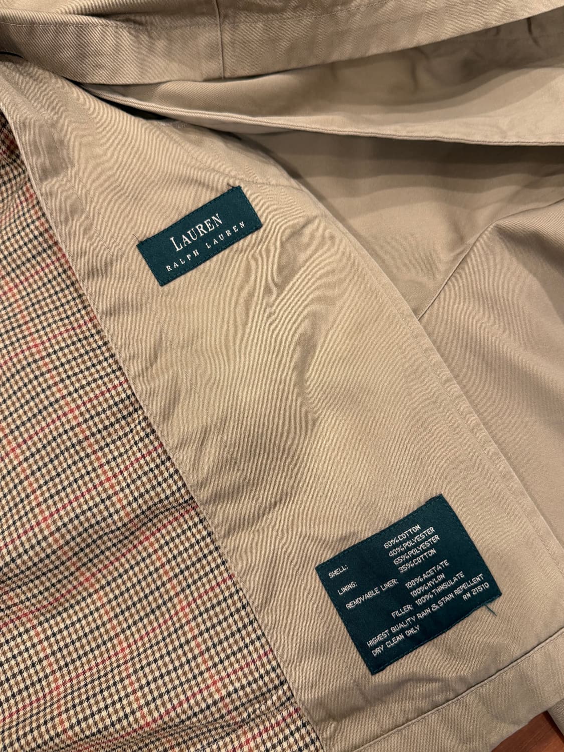 Polo ralph lauren 로렌 랄프로렌 트렌치 맥코트 상품이미지10