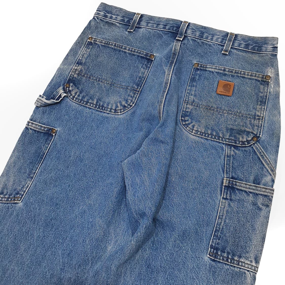 칼하트 더블니 데님 B73 에이징 34 (32~33) 상품이미지5