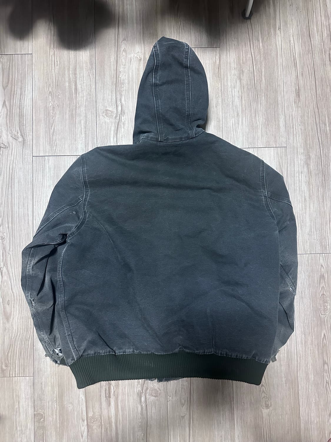 빈티지 칼하트 덕 액티브 자켓 모스그린 XL 상품이미지5