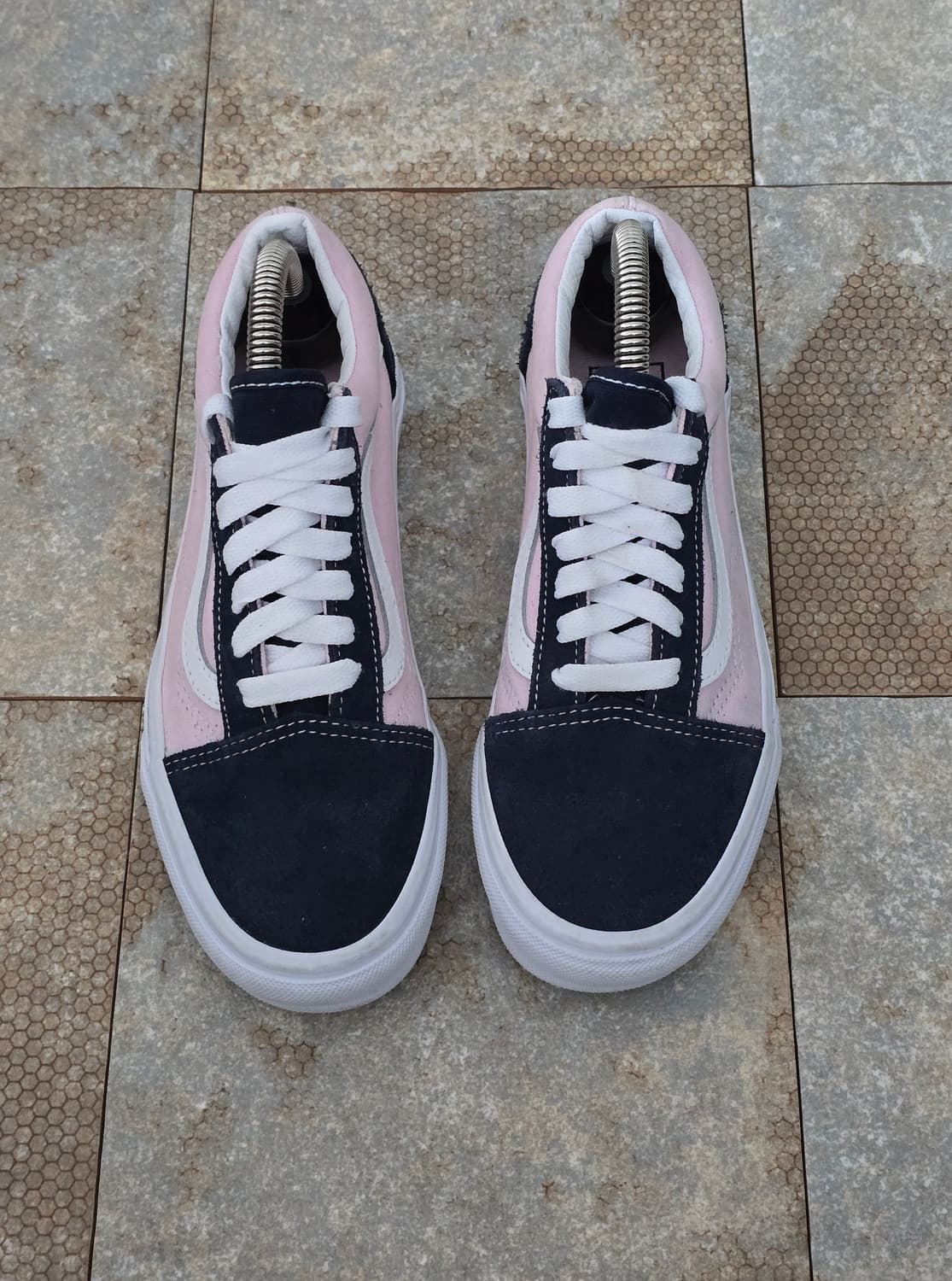 (220)반스 올드스쿨 핑크 네이비 상품이미지2