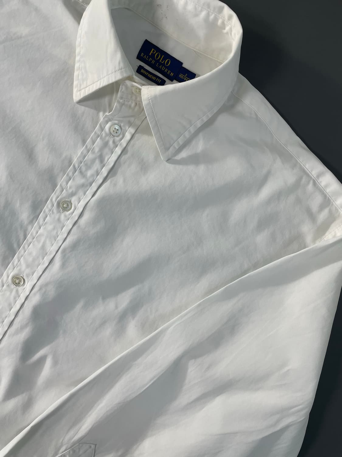 [2] 폴로 랄프로렌 포플린 셔츠 보이 프랜드 핏 상품이미지5
