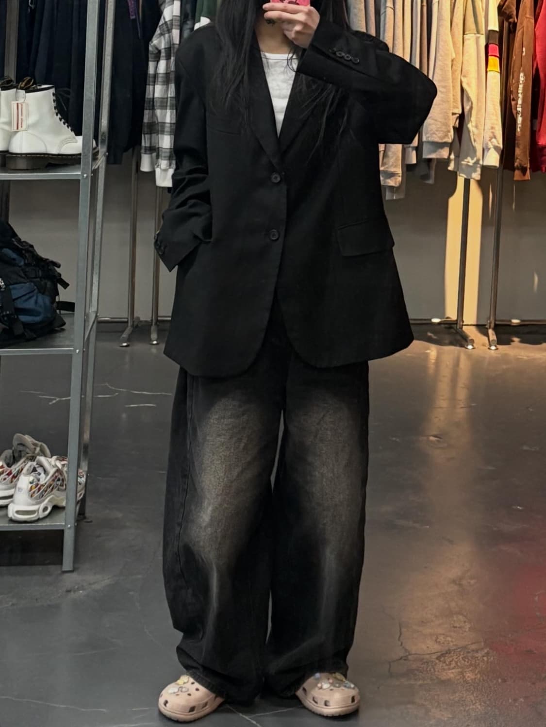 인사일런스 투버튼 블레이저 자켓 A3346 상품이미지1