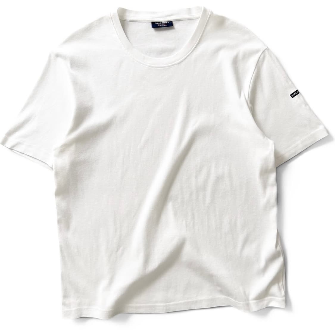 Saint James Solid Crew Neck T-Shirt 상품이미지3