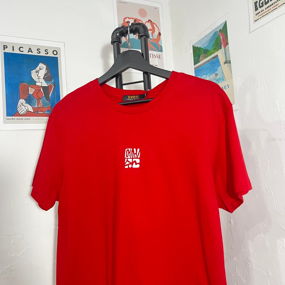 에비수 데드스탁 프린팅 반팔 티셔츠 상품이미지4