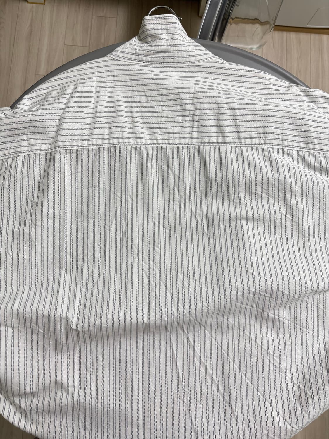 (L) Aape 스트라이프 코튼 옥스포드 셔츠 상품이미지9