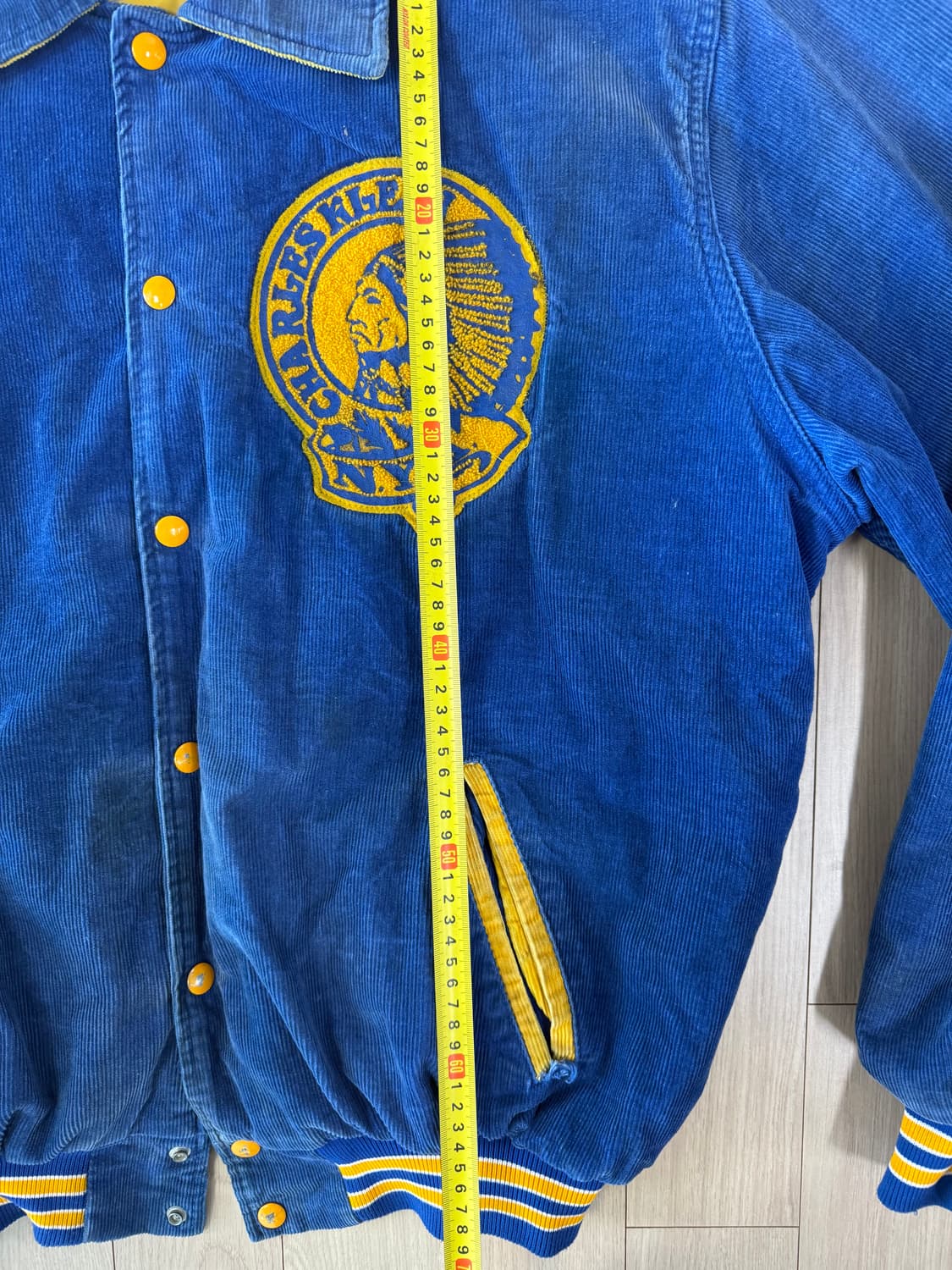 60s 빈티지 코듀로이  바시티 스타디움자켓  상품이미지2