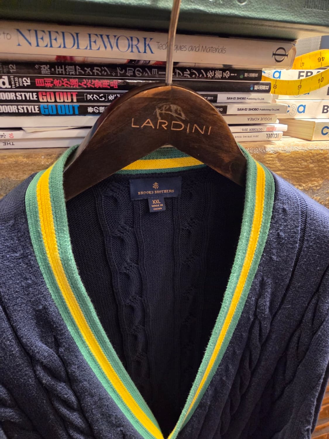 브룩스 브라더스 케이블카디건 상품이미지5