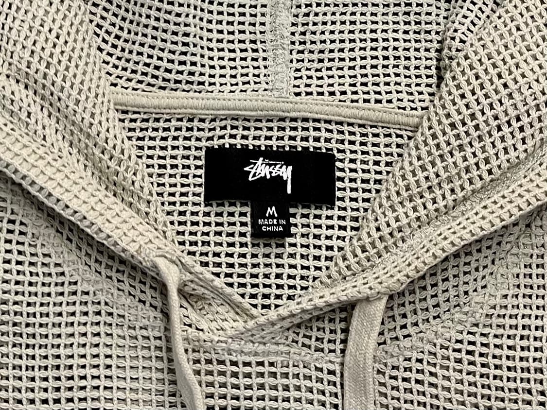 [90~95] 스투시 메쉬 후드티 민트 M  상품이미지3