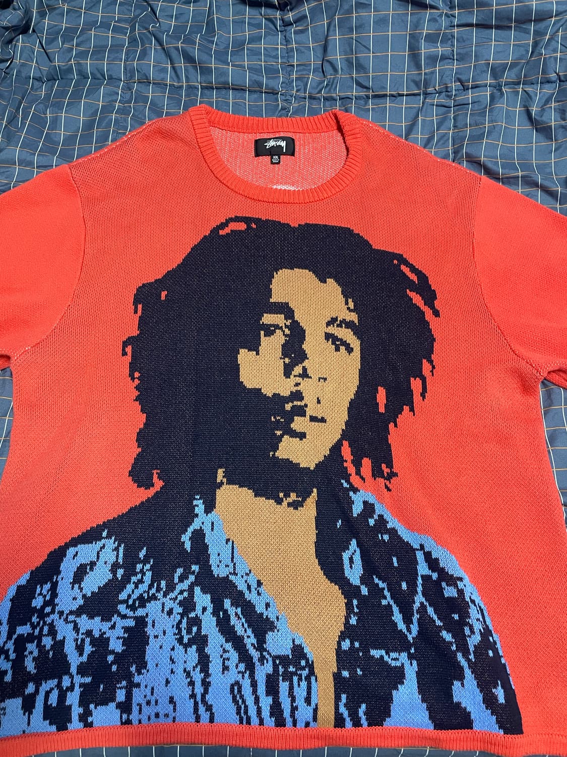 스투시 밥말리 니트 XXL  상품이미지1