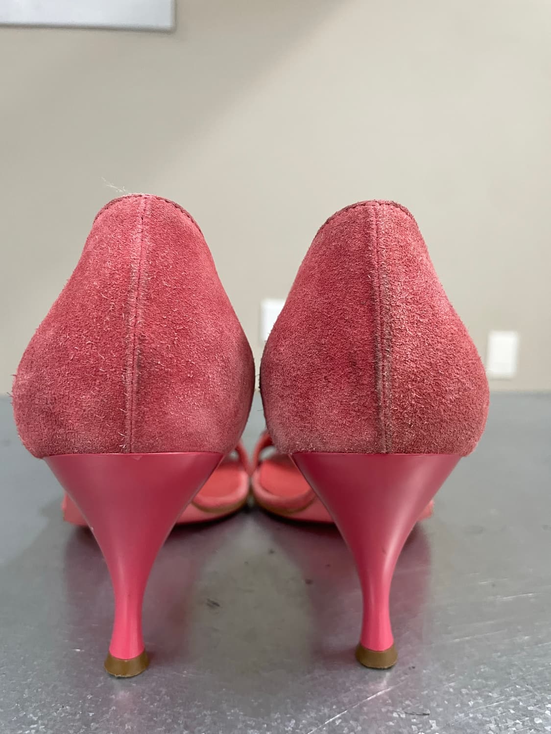 페레가모 새틴 러플 샌들 6.5 상품이미지8