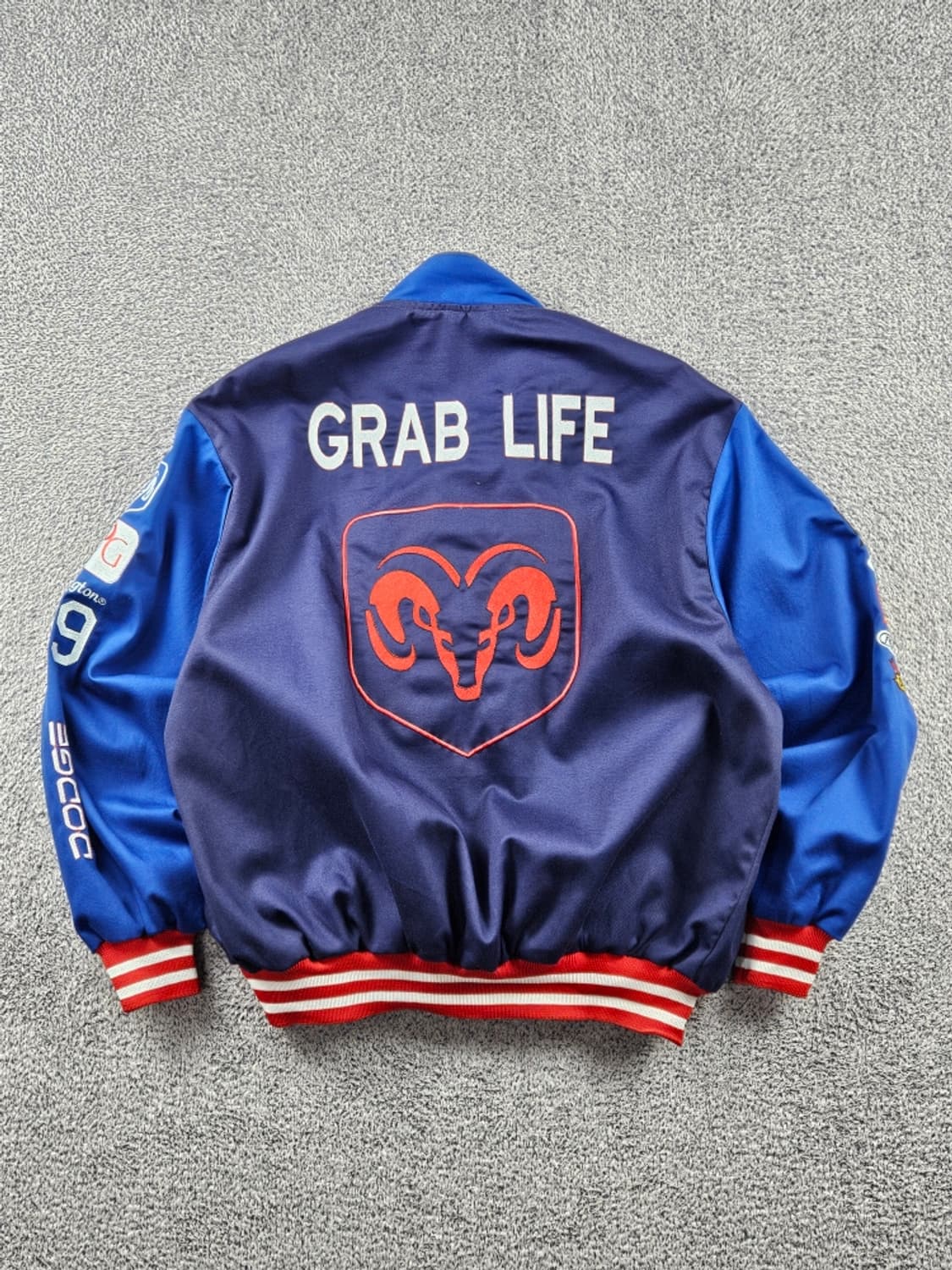 JH 리메이크 스폰서 패치 닷지 레이싱 자켓 ( L ) / 11221 상품이미지5