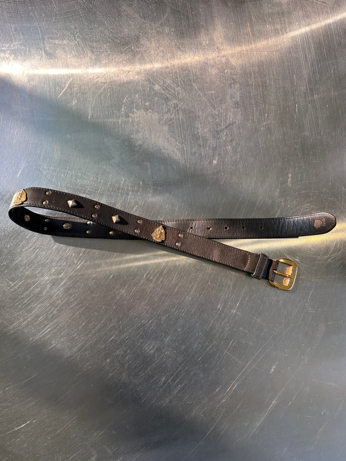 Gucci gold stud belt 상품이미지4