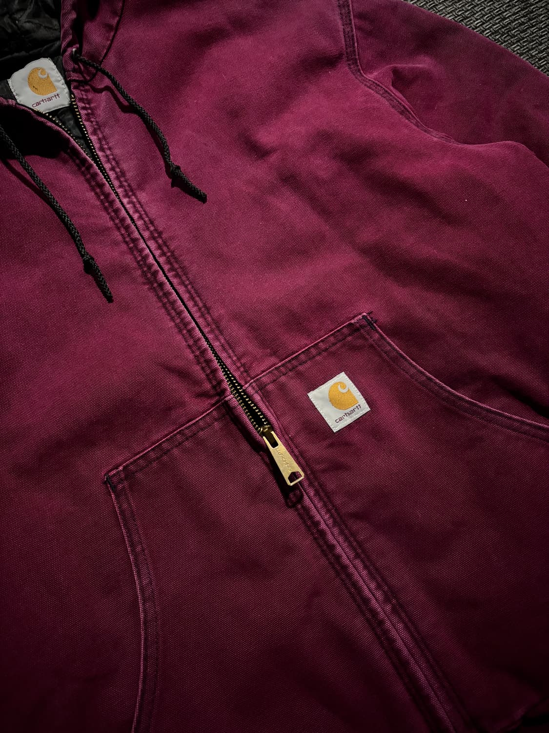 90s 칼하트 액티브 JQ281 RBY M USA🇺🇸 상품이미지5