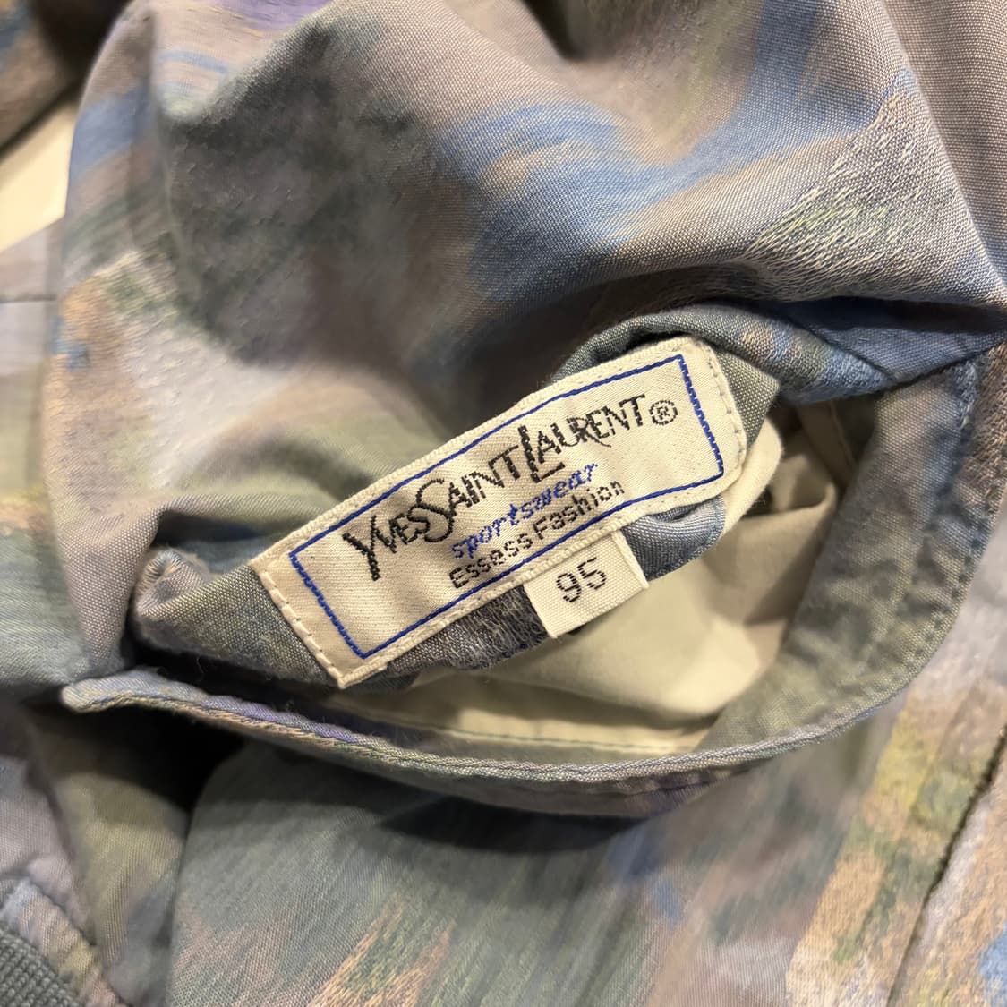 [95] YSL 입생로랑 뿌르 옴므 리버시블 패턴 봄버 자켓 D56 상품이미지6