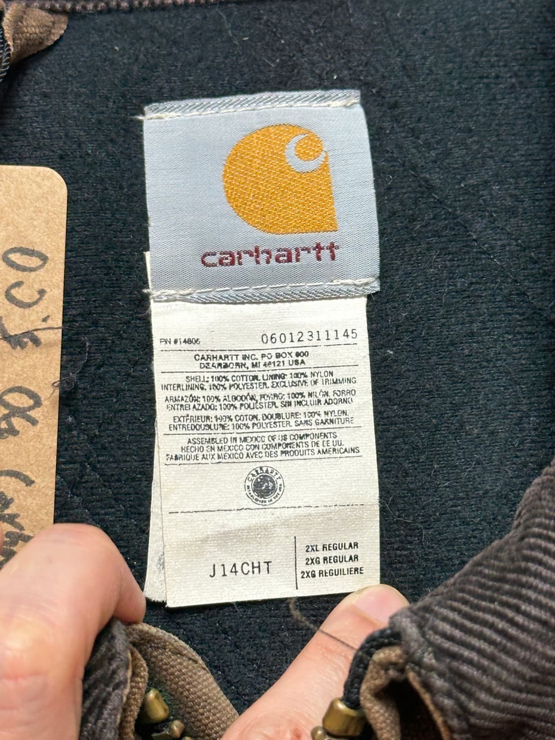 00's OG 칼하트 J14CHT 산타페 자켓 칼하트 디트로이트 CHT 상품이미지9