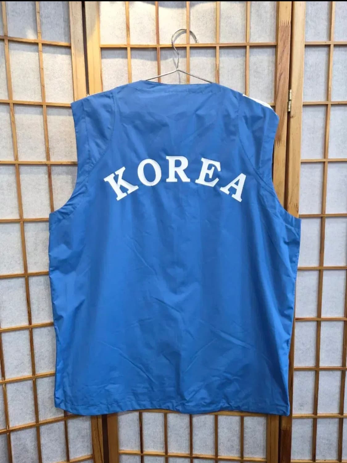 아디다스 대한민국 국대 바람막이 조끼 105 상품이미지4