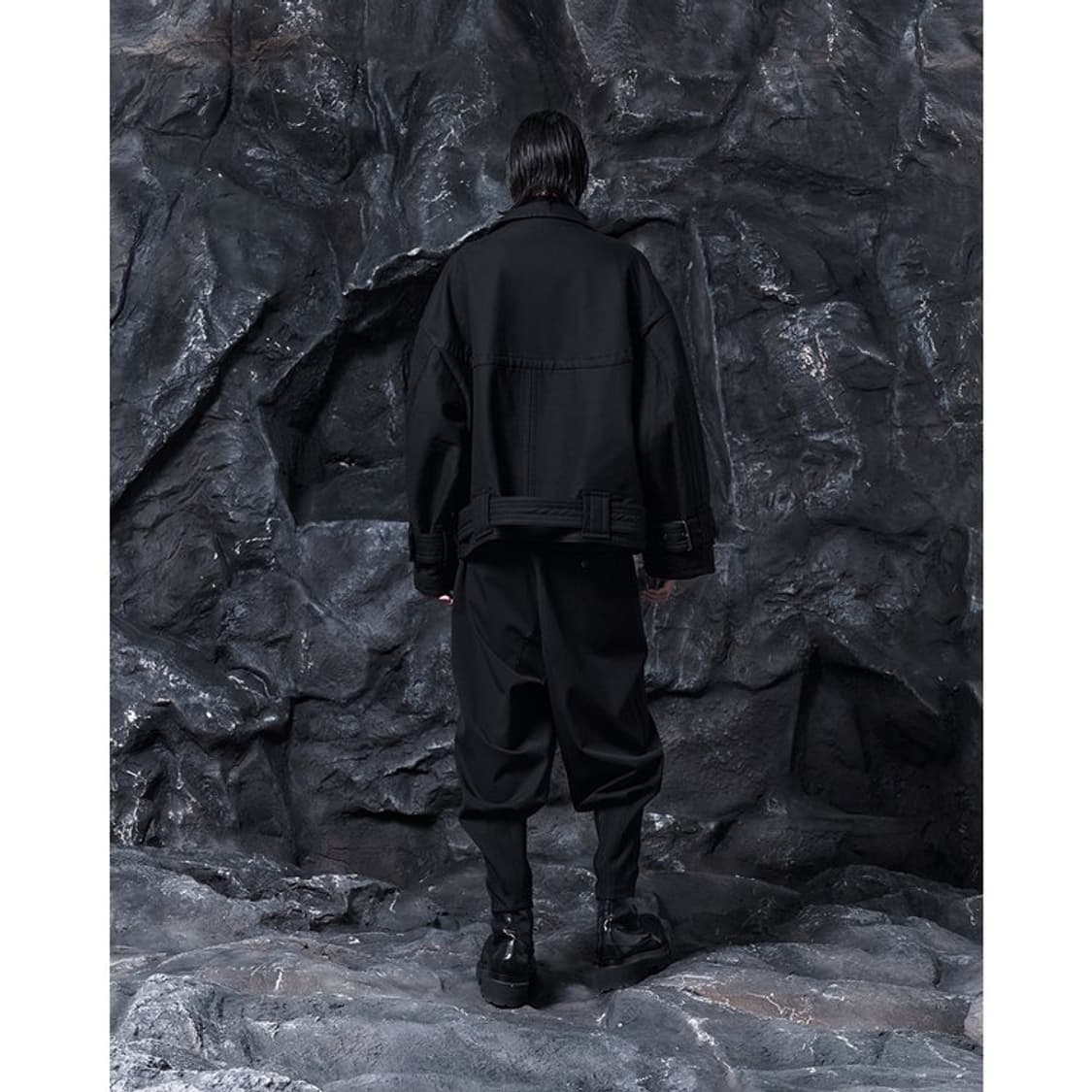 송지오옴므 컬렉션 하이넥 점퍼 팝니다 우영미 타임옴므 솔리드옴므 상품이미지2