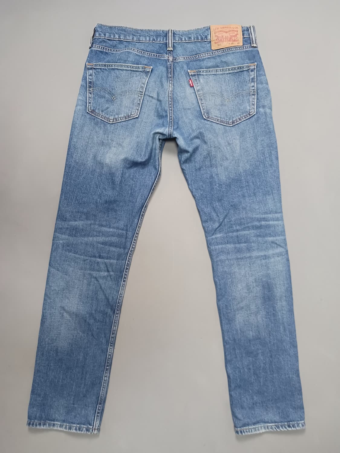 [32] 리바이스 511 중청 워싱 슬림진 청바지 상품이미지7