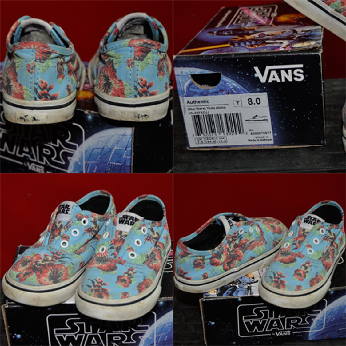 [KIDS]반스 X 스타워즈 요다 알로하(어센틱) 상품이미지5