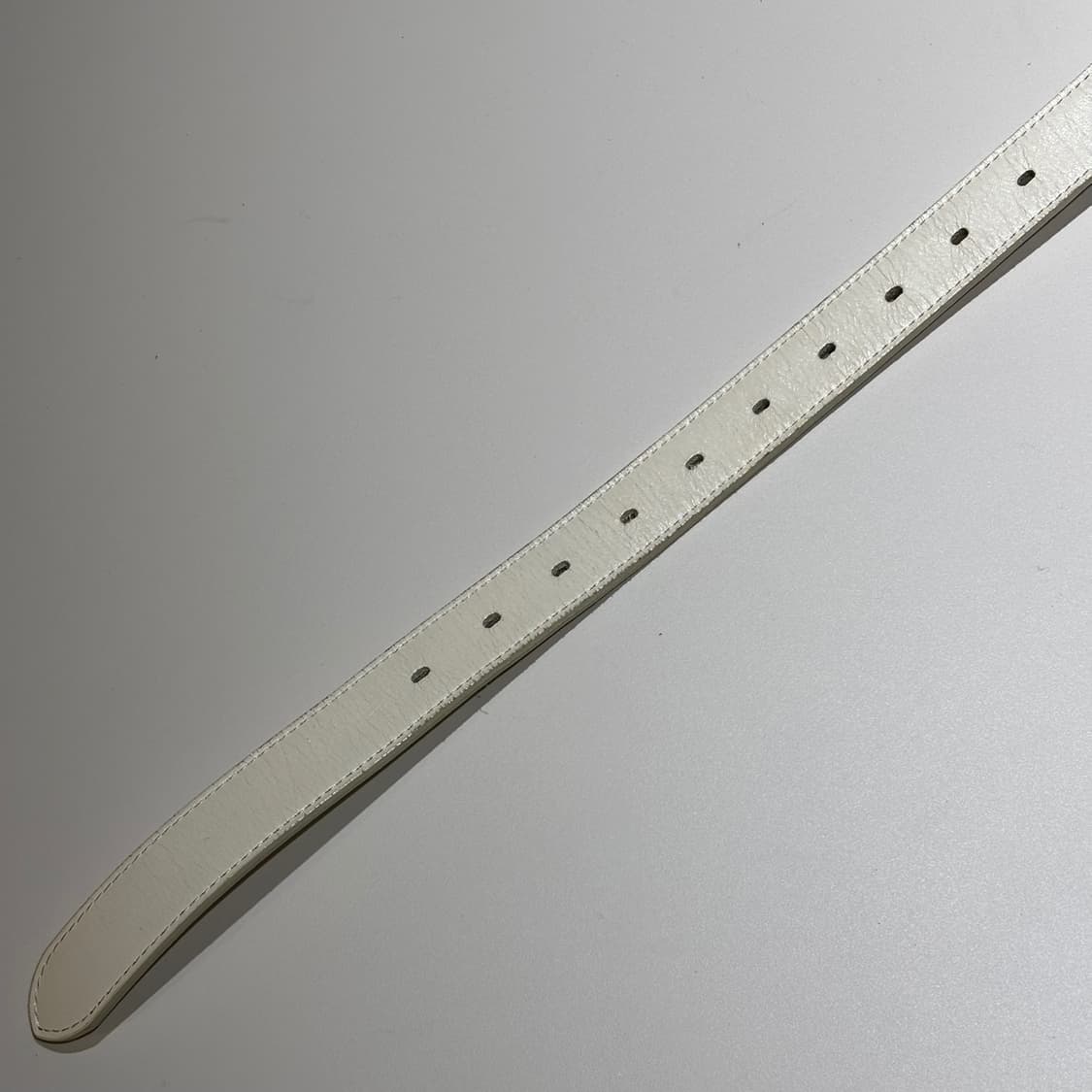 요지 야마모토 와이즈 zip 화이트 벨트 상품이미지6