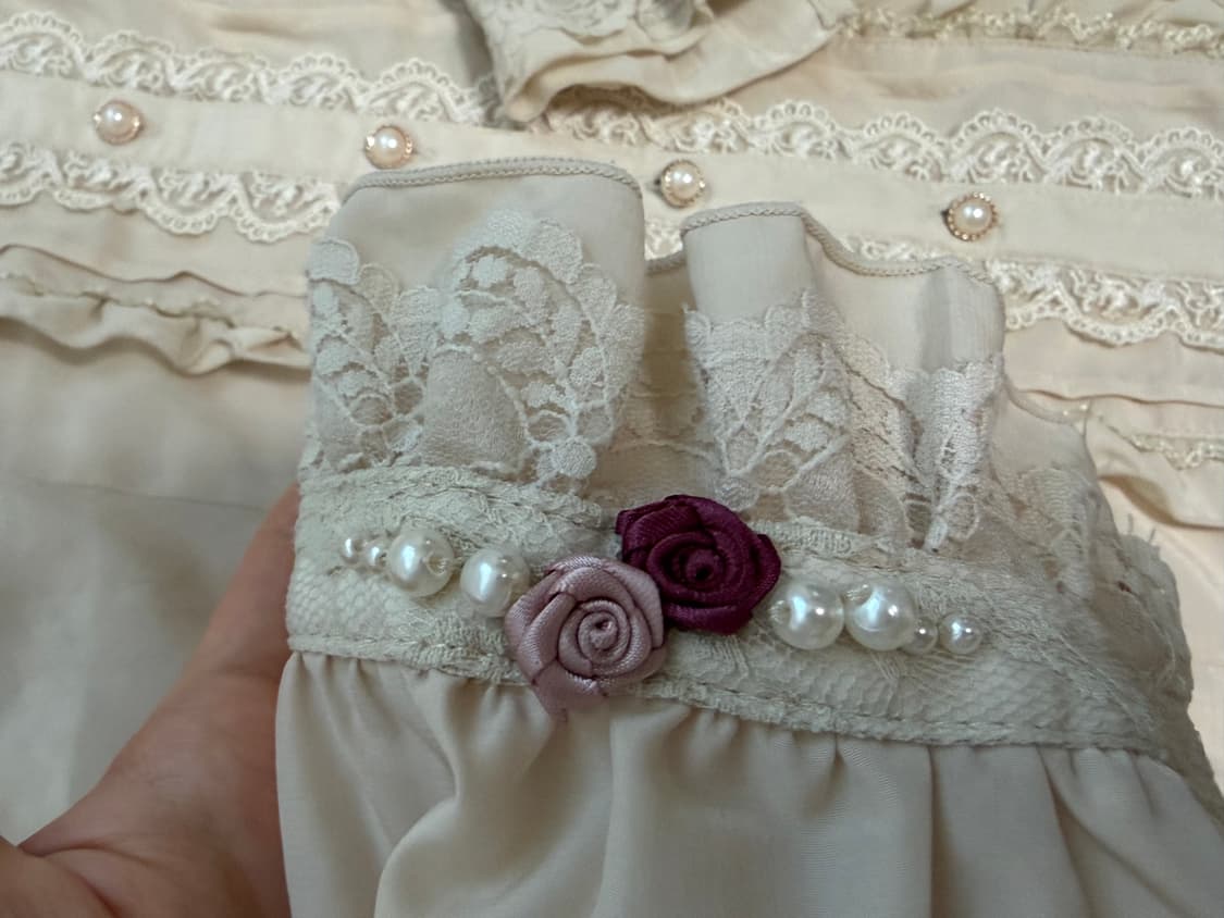 엑시즈팜 긴팔 블라우스 상품이미지6