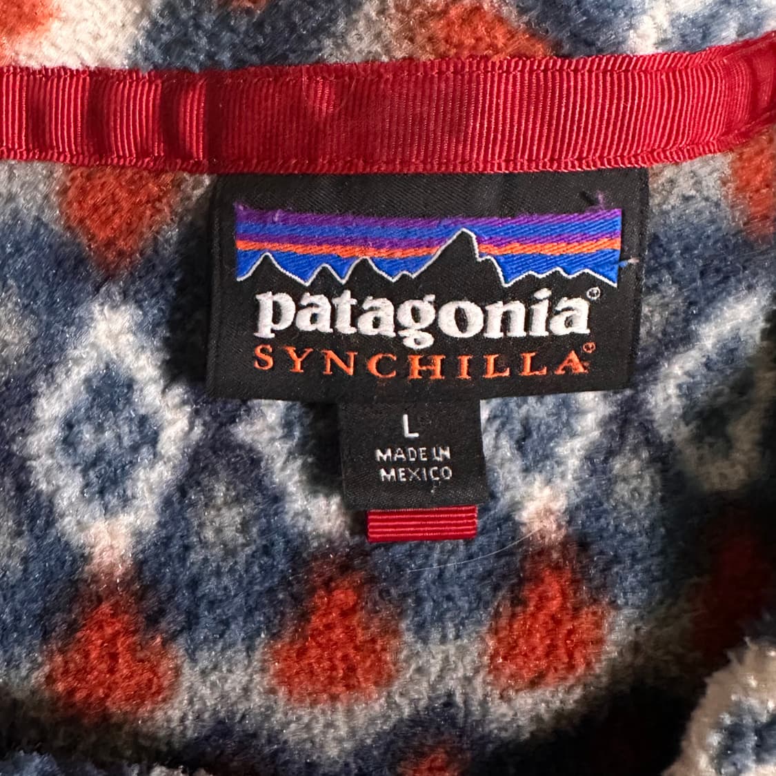 10s 파타고니아 신칠라 아즈텍 페어아일 L 상품이미지6