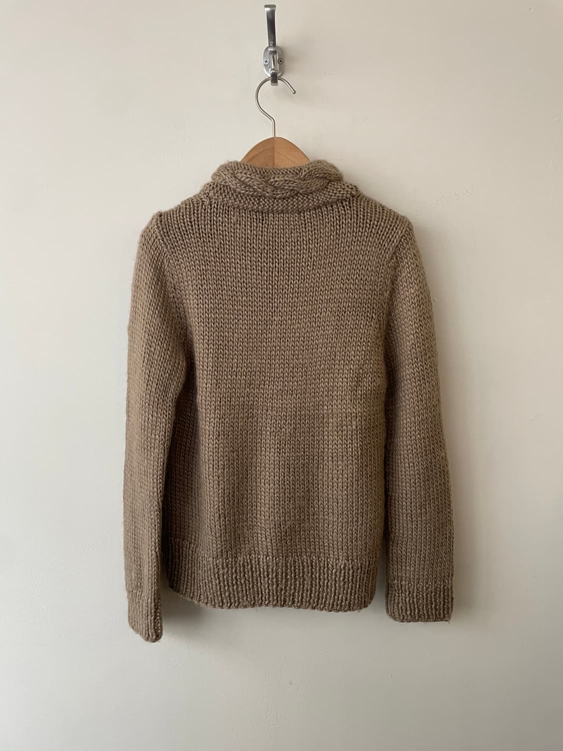 vintage brown twist neck knit 상품이미지5