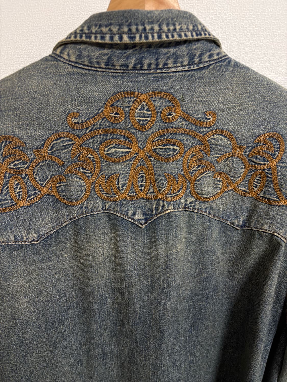 리바이스 x 데님티어스 셔츠 L 상품이미지3