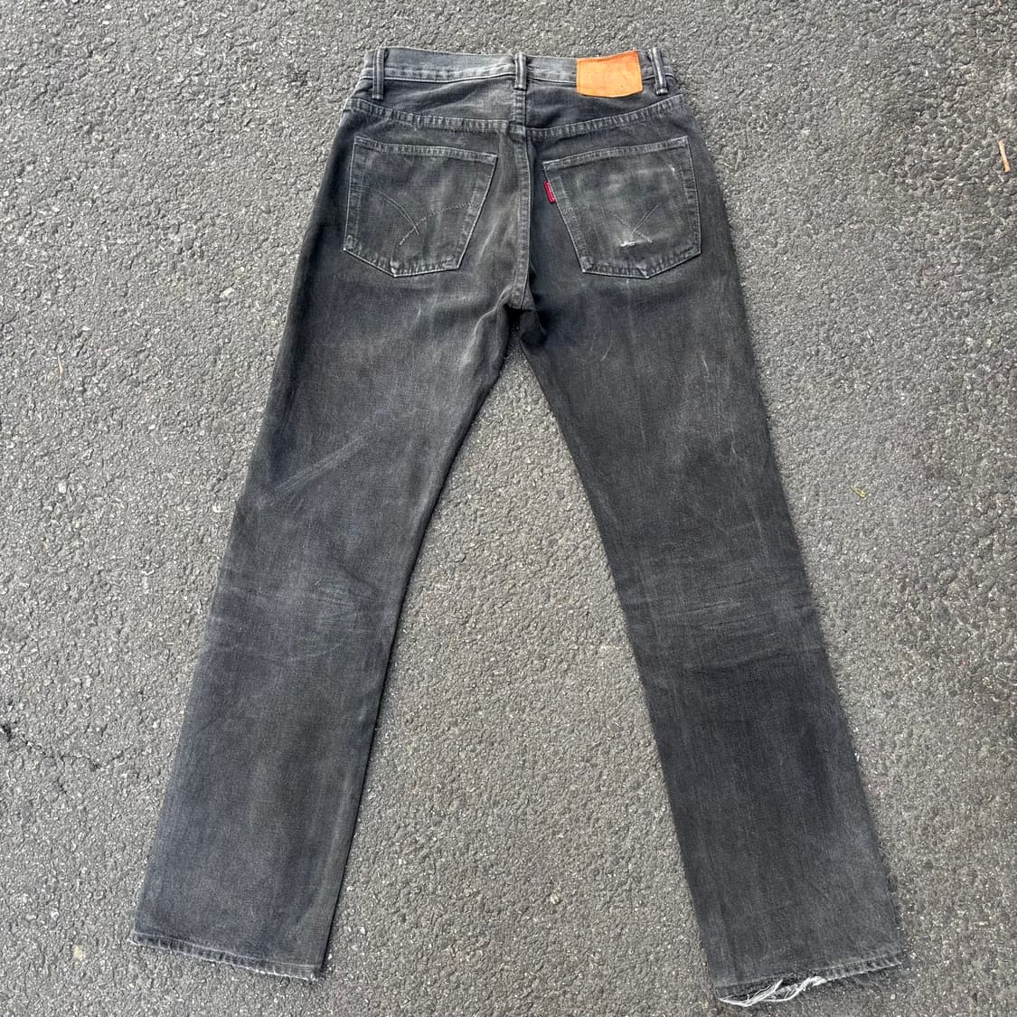 일본 헐리우드 런치 마켓 흑청바지 상품이미지5